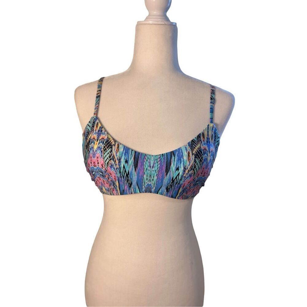 Laundry multicolor bikini top with underwire support - M